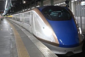 日本新幹線列車首次試驗自動駕駛。（圖源：互聯網）