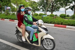 越南 Gojek 網約二輪車隊復工
