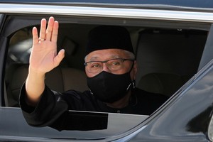 伊斯梅爾所屬的巫統率領的國陣獲得壓倒性勝利。（圖源：路透社）