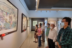 兩位華人畫家作品獲獎勵