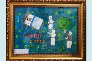 “一線的愛心”少兒畫展