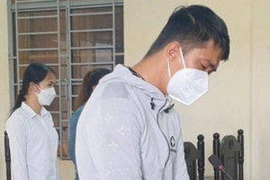 出庭受審的被告人林明協。（圖源：嘉明）