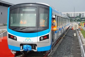 圖為濱城-仙泉地鐵1號線隆平站一隅。（圖源：明軍）