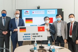 德國援助防疫醫療物資