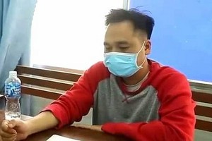 特大網賭團夥頭目阮黃嘉保被捕。（圖源：成仁）