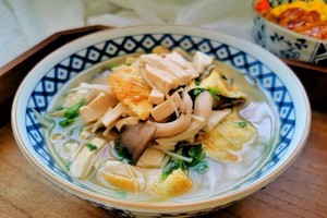 豆腐菌菇湯滋補又低脂