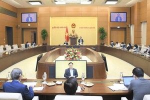 會議現場。（圖源：VTV）