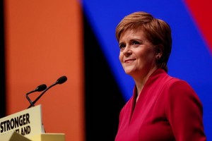 英國蘇格蘭政府首席大臣妮古拉‧斯特金。（圖源：互聯網）