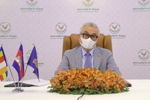 柬埔寨副首相兼財經大臣翁本莫尼洛。（圖源：互聯網）