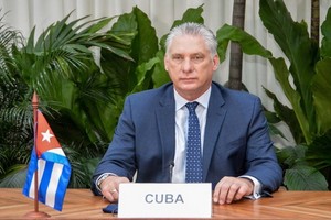 古巴共產黨中央執行委員會第一書記、國家主席米格爾‧迪亞斯-卡內爾。（圖：Getty Images）