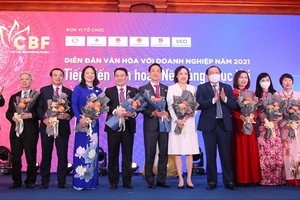 2021年企業與文化年度國家論壇現場。（圖：CBF）