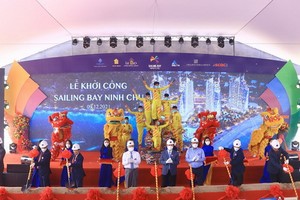 寧儲帆船灣國際五星級海濱度假娛樂組合正式動工，為寧順省旅遊業創造發展動力。