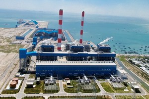 圖為永新4煤炭熱電廠一隅。（圖：越南能聯網）