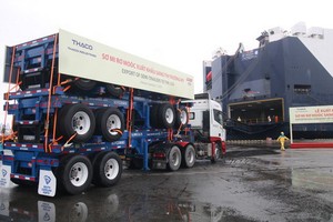 THACO 集團向美國輸出首批半掛車