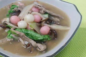 冬至吃健康甜鹹湯圓