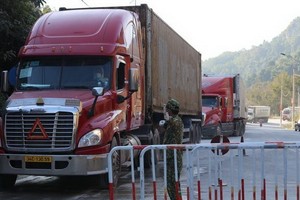 工商部與中國配合解決貨物滯留問題。（圖：VNN）