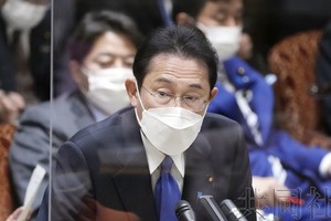 日本首相岸田文雄。（圖：共同社）