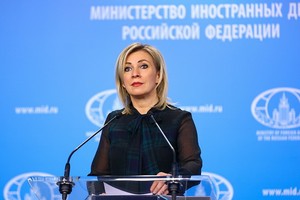 俄羅斯外交部發言人扎哈羅娃。（圖：互聯網）