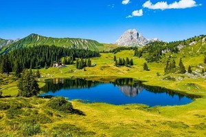 奧地利福拉爾貝格州著名的旅遊勝地。