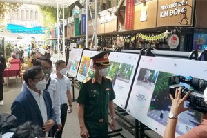 越南人民軍建軍節圖片展