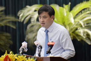 黎和平同志出任市人委會常務副主席。（圖：VOV）