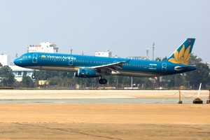 2021年1月在新山一機場活動的飛機。