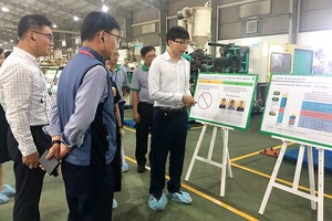 三星專家代表團對我國企業的配套工業商品供應能力進行評估。