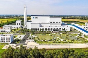 圖為芹苴垃圾焚燒發電廠一隅。（示意圖：秋莊）