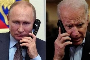 拜登與普京再度通話討論烏局勢。（示意圖：互聯網）