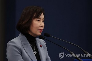 韓國總統府青瓦台發言人朴炅美。（圖：韓聯社）