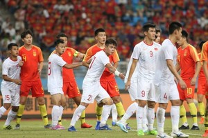 越南足球隊大年初一迎戰中國隊。（示意圖：互聯網）