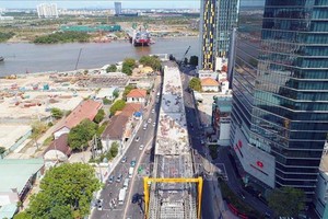 守添2橋項目施工場地。