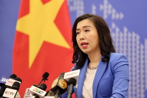 外交部發言人黎氏秋姮。（圖：明校）