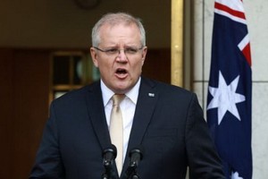 澳大利亞總理斯科特‧莫里森。（圖：互聯網）