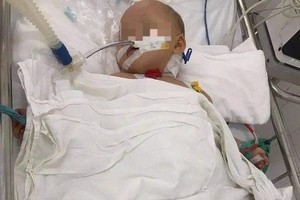 女童傷勢十分嚴重，生命危殆，保羅聖全科醫院正全力以赴救治。（圖：院方提供）