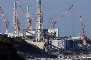 福島第一核電站。（圖：韓聯社）