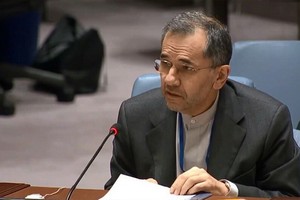 伊朗常駐聯合國代表馬吉德‧塔赫特-拉萬希。（圖：互聯網）