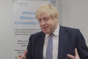 英國首相約翰遜。（圖：互聯網）