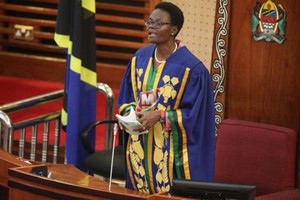 坦桑尼亞共和國國民議會議長圖莉亞‧阿克森。（圖：Getty Images）