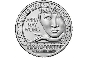華裔女星黃柳霜登上 25 美分硬幣
