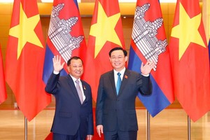 國會主席接見柬埔寨參議院議長