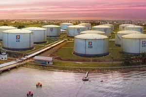 圖為 Petrolimex 的儲油庫一隅。（圖：Petrolimex）