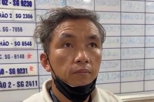 被捕的嫌煩阮世雄。（圖：警方提供）