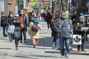 加拿大統計局26日公佈的數據顯示，根據去年人口普查，加拿大總人口中移民超過830萬人，約佔23%，創下聯邦建立以來的最高比例。（圖：加新社）