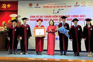 越南油氣大學榮獲 ABET教育質量認證。（圖：成安）