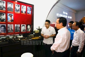 市領導考察“西貢別動隊”旅程