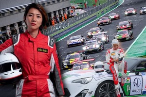 女賽車手阮嘉寶。（圖：垂楊）