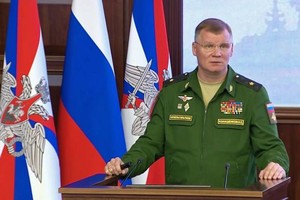 俄國防部發言人科納申科夫。（圖：互聯網）