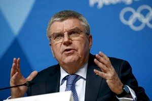 國際奧會主席湯瑪斯‧巴赫。（圖：AP）