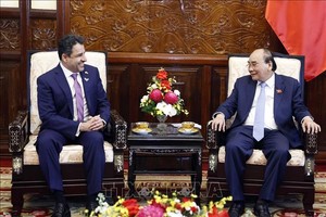 國家主席接見阿聯酋駐越南大使